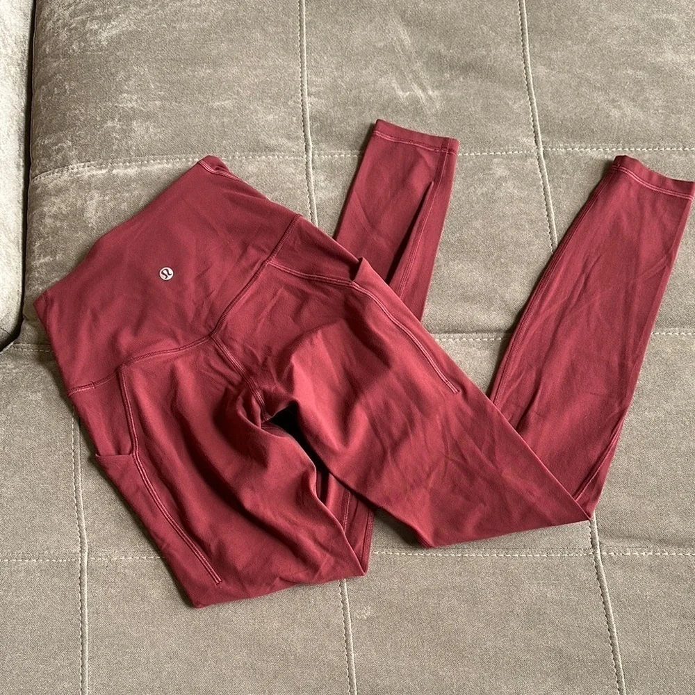 Lululemon Athletica Pink Leggings